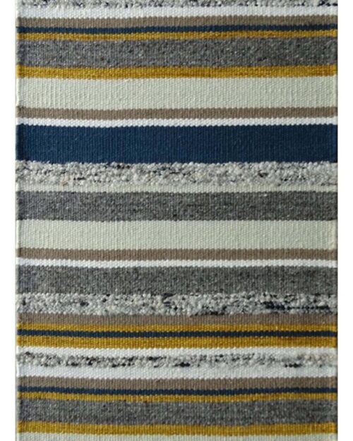HDR-07856 — Hand Woven Wool Dhurrie rug