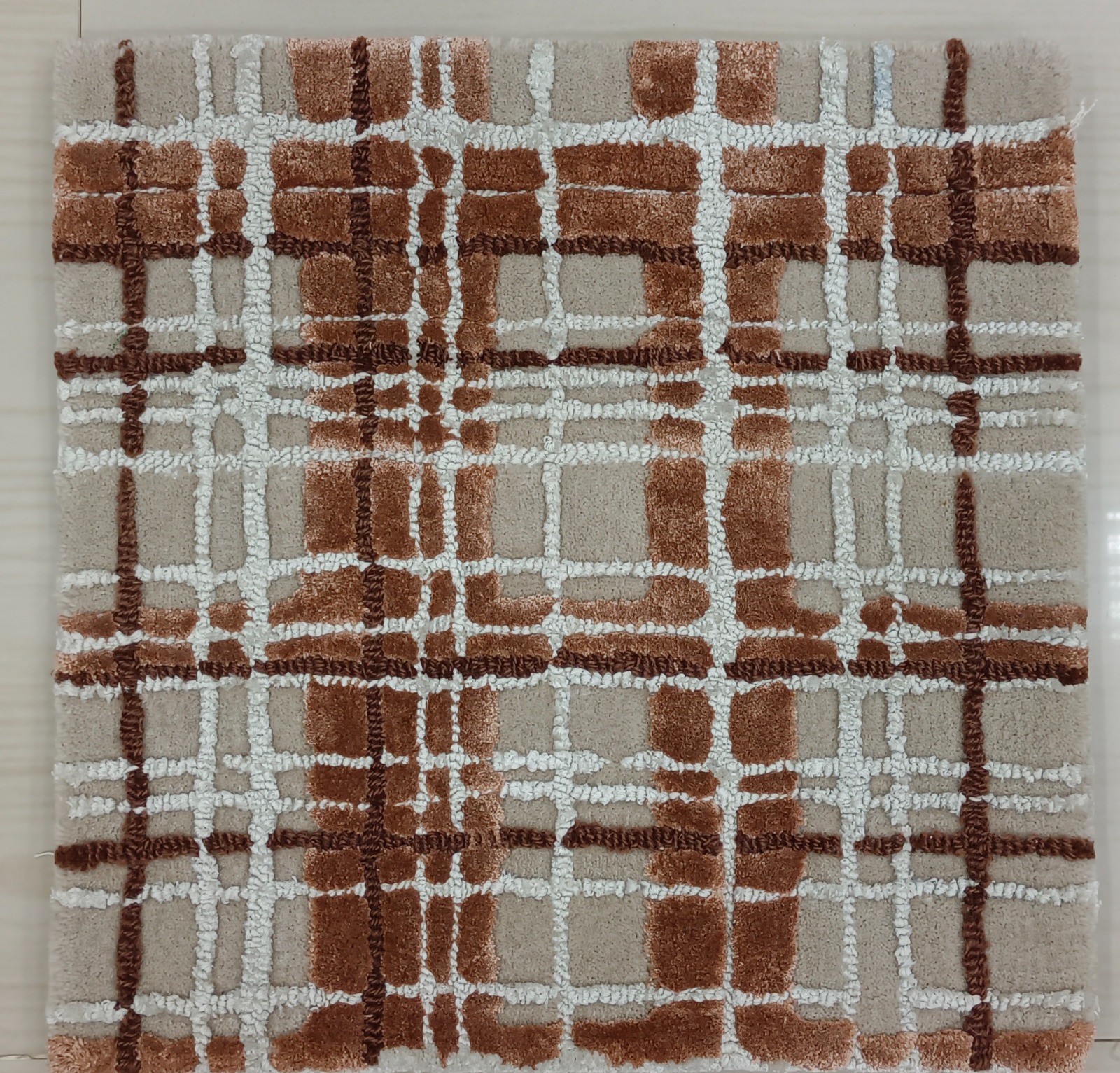 RIK-RTC-026 — Natural Wool & Silk rug