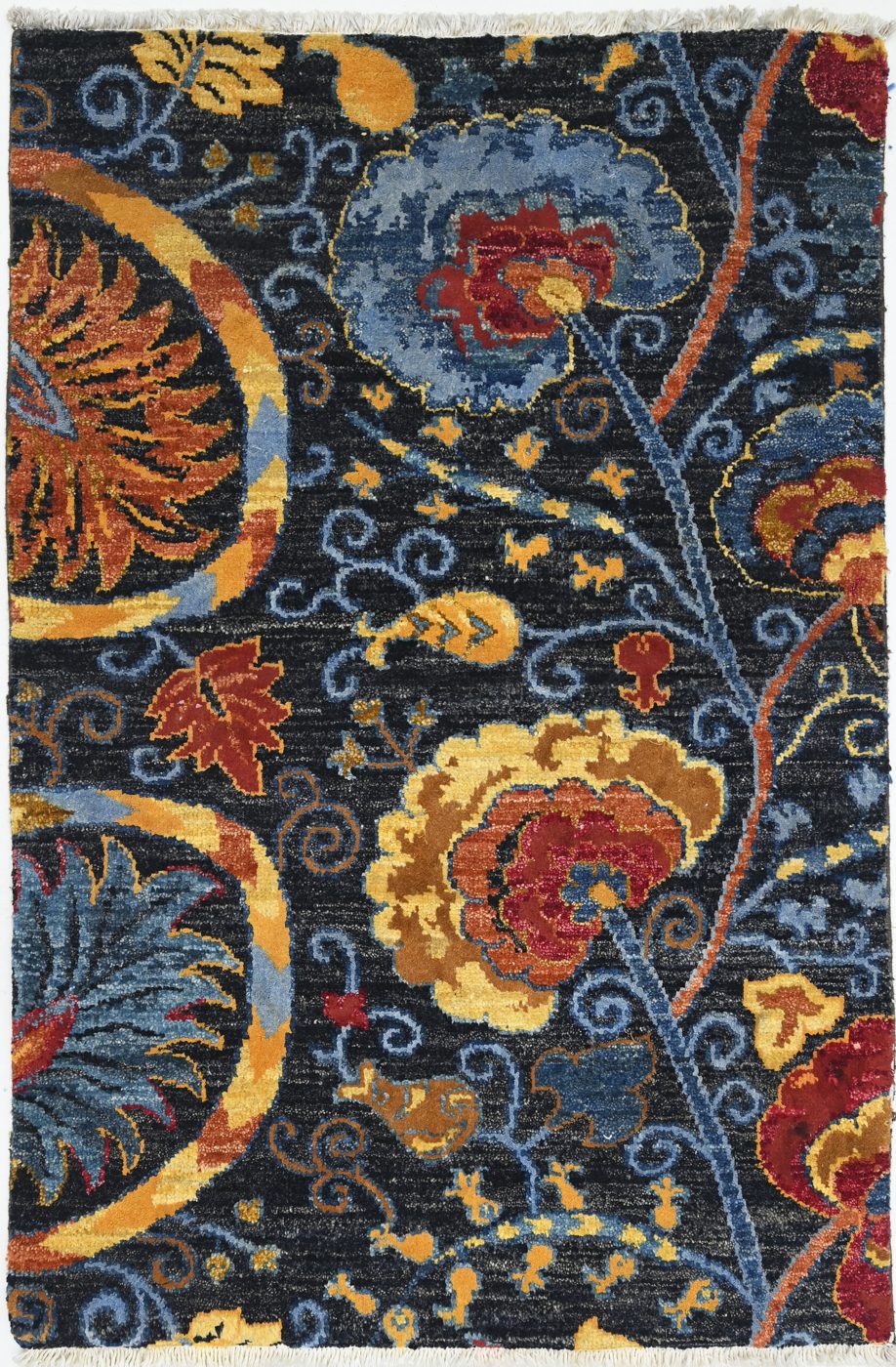 TRI-PKZ-008 — Wool & Silk rug