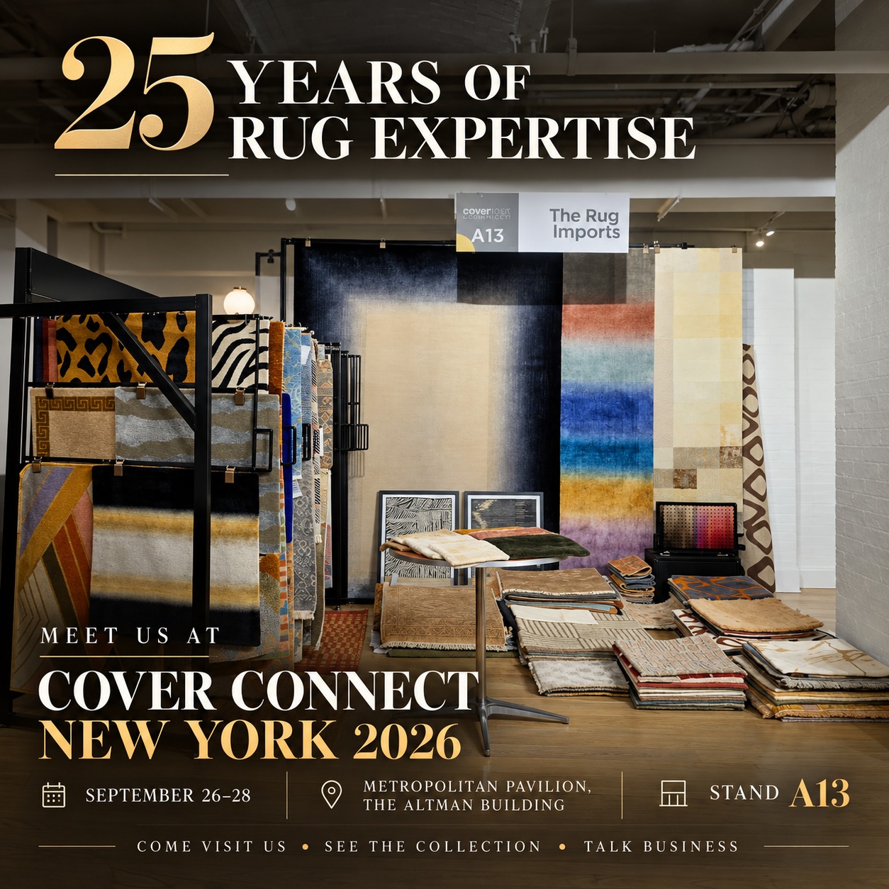25 Years of Rug Expertise at COVER Connect New York 2026