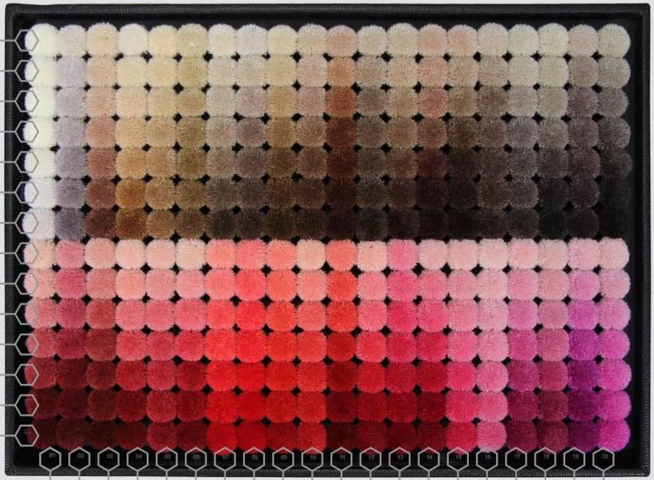 Red & Brown Color Swatches
